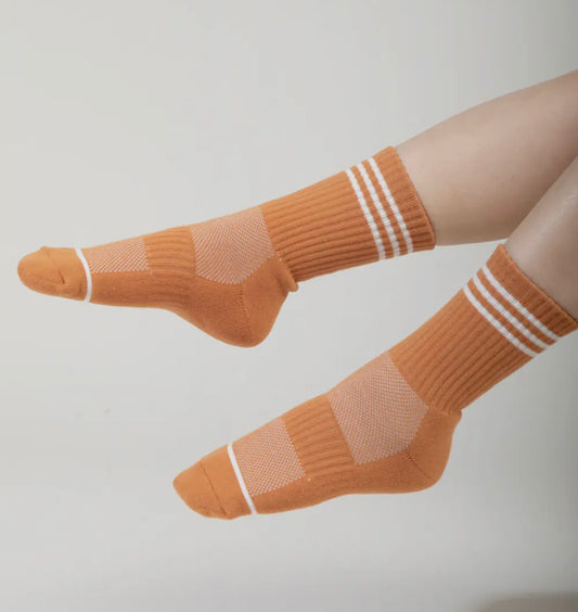 Camel Striped Sock