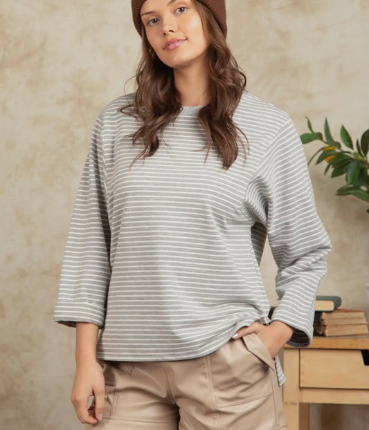 Striped Casual Top